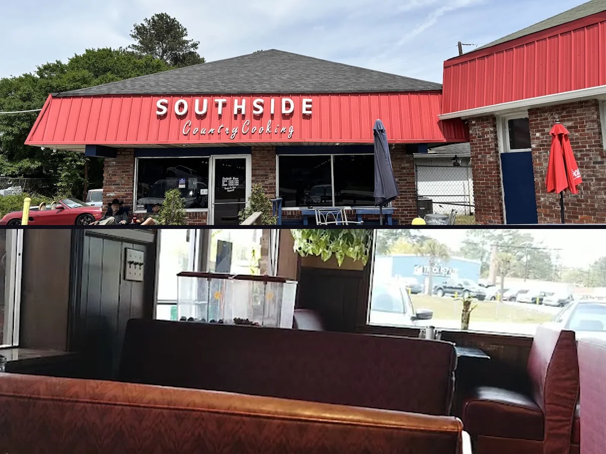 Comfort food served in a cozy diner