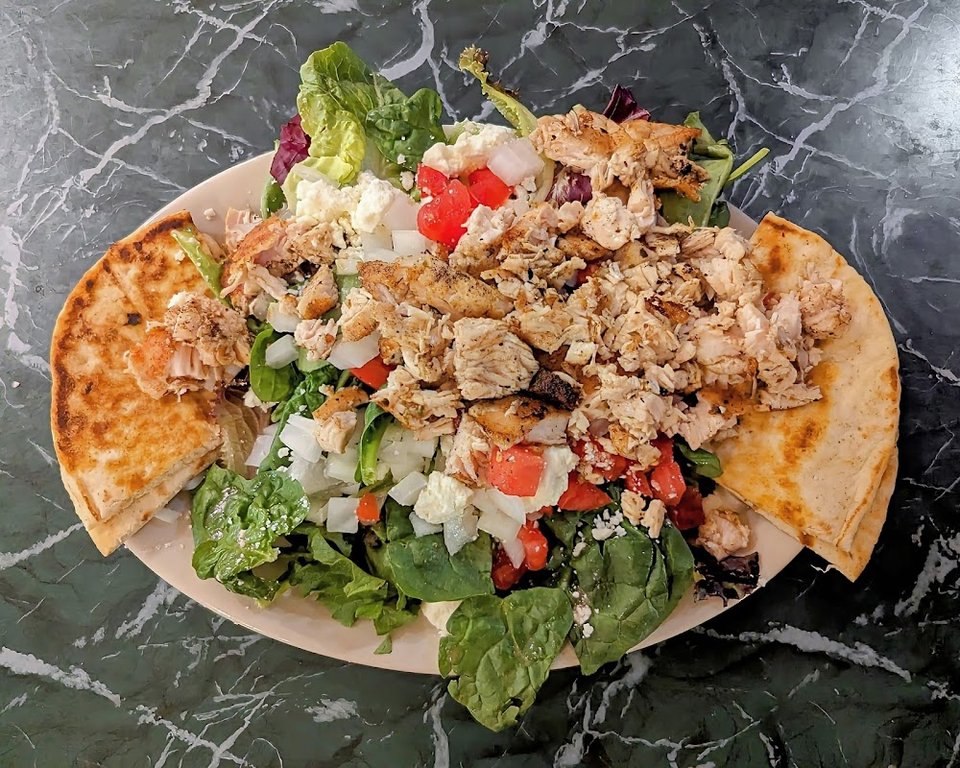 Mediterranean Grilled Chicken Salad